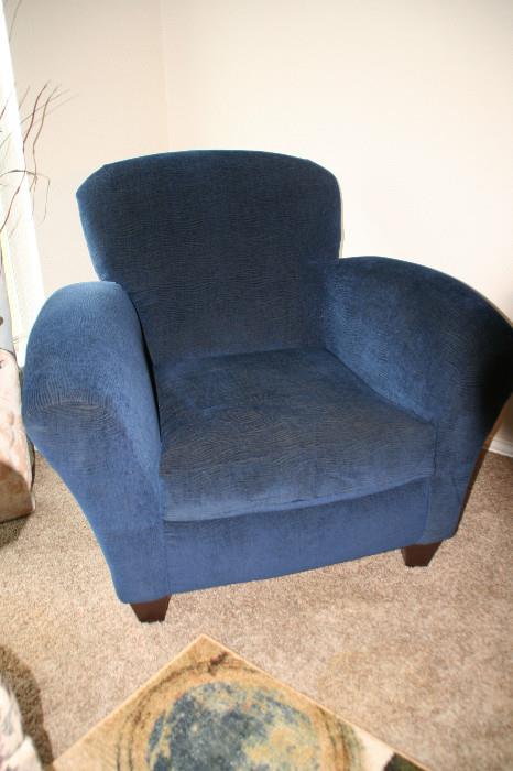 2nd Blue Chair from Rooms to Go