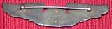 WWII sterling silver wing uniform insignia