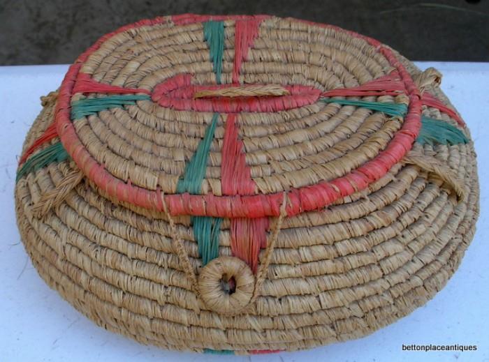 African Woven basket