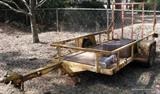 2200 Lb trailer metal bed
