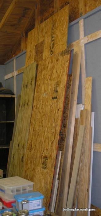 plywood and misc lumber