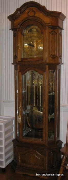 Baden-Baden Black Forest Grandfather Clock with the most beautiful chime....