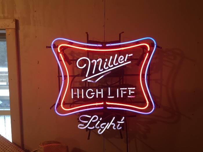 Vintage Miller Beer Neon sign