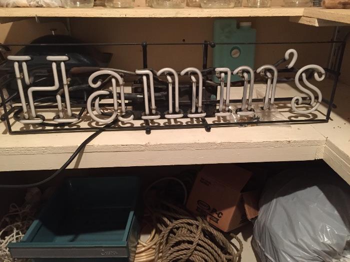 1940's Hamms Beer Neon Sign