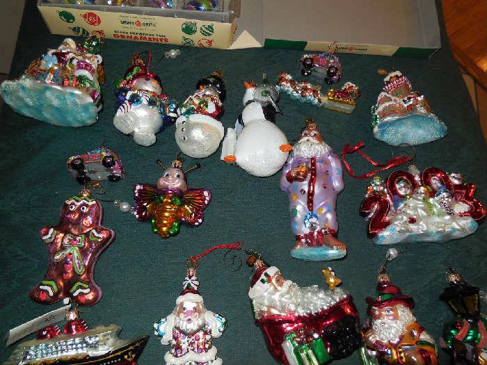 Radko ornaments - original boxes