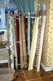 Fabric bolts originally purchased from Calico Corners of Okemos. Floral and solids