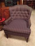 nice upholstered club chair 