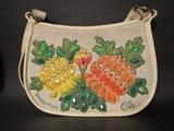 Enid Collins Vintage purse, Shaggy Mums