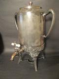 Antique Silver Plate Samovar, circa 1880