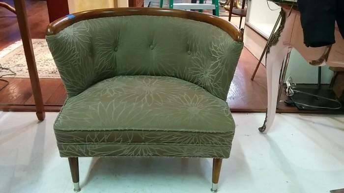 Not a love seat, but Kim Kardashian would feel right at home sitting in this. 