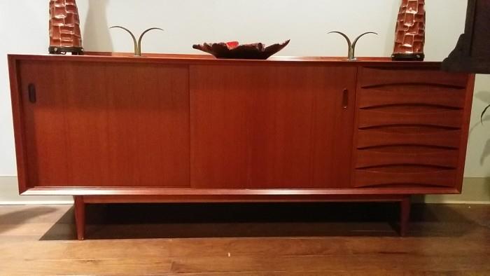 LOVE this Arne Vodder sideboard - you will too. It ain't cheap, unlike me...