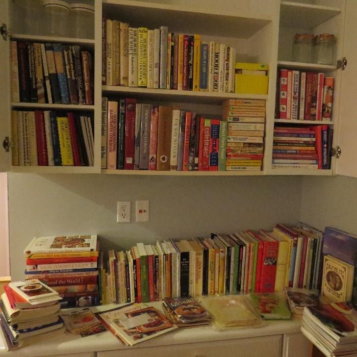 Lots of cook books