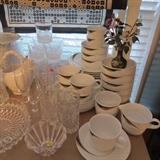 Noritake Dishes, Rosenthal Crystal, etc