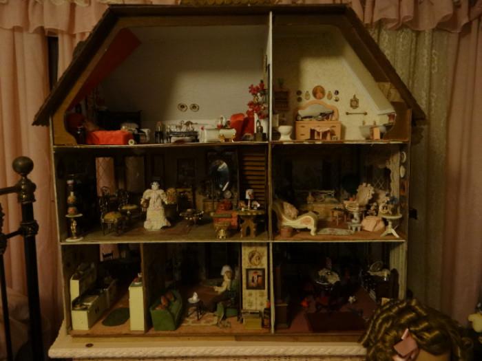 ONE OF SEVERAL DOLL HOUSES