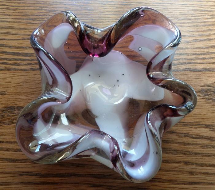 Italian Blown Glass Bowl-small