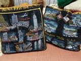 1940's Satin Souvenir Pillowcovers