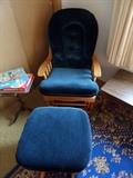 Glider and Ottoman