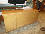 Mid Century Modern Blonde Mahogany (Cavalier) Cedar Chest - NEAT!!!
