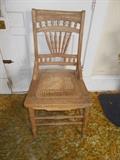 Vintage Caned Bottom Chair - needs re-caning!!!! Update: NOT FOR SALE - Family has decided to keep this chair.