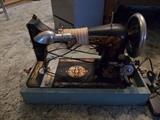 Ranklin or Franklin Sewing Machine in Case