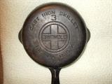 GRISWOLD Cast Iron Skillet - #3 - 709 - Erie, PA - USA Family decided to keep the skillet...NOT FOR SALE...