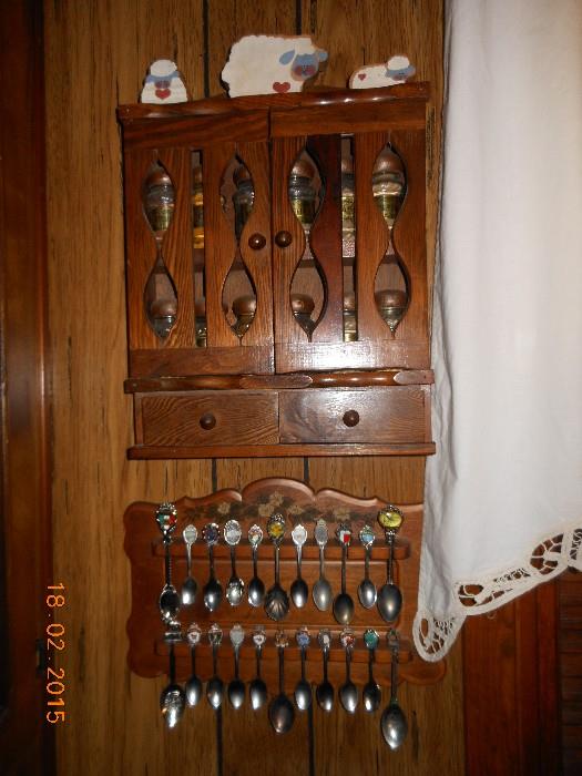 More spoons & spice rack