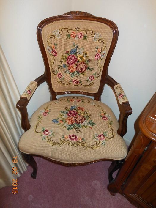 LOVELY needlepoint chair
