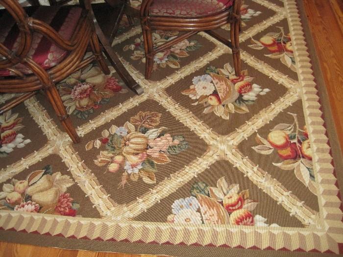 Floor rug.