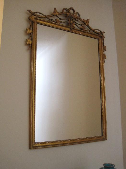 Vintage Gilded Mirror.