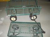 Yard carts.