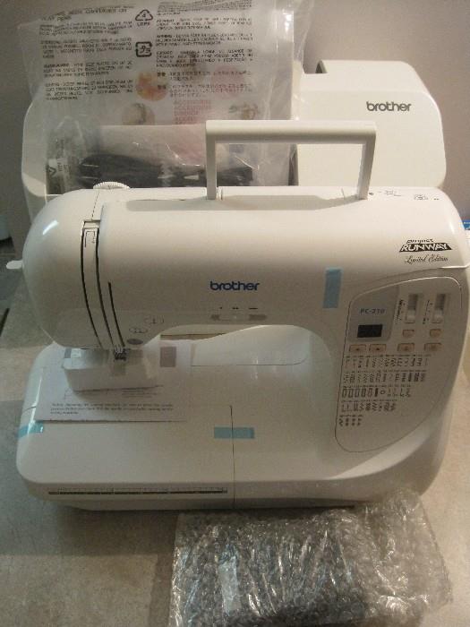 Brother Sewing Machine Model PC210.