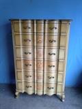 french decorated chest