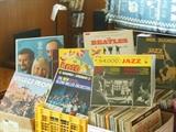 Vintage vinyl records