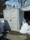 Outdoor shed