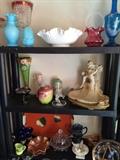 Fenton, Royal Dux, Lalique, Carnival Glass,