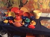 Bauer Pottery, Lots of Ringware