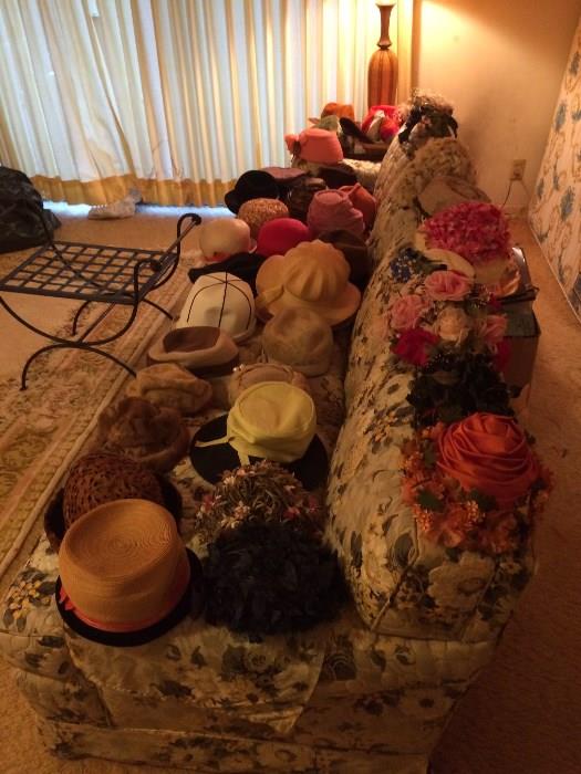 Part of over 75 Vintage Hats, Perfect for Derby Day at Oaklawn
