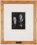 1003  Imogen Cunningham (1883-1976 San Francisco, CA)
''Edward Weston and Margrethe Mather'', signed and dated in pencil on the mount lower right: Imogen Cunningham 1923, gelatin silver print on paper under glass, paper size: 7.5'' H x 6'' W, est: $2000/3000

Note: The Imogen Cunningham Trust, San Francisco, CA label affixed to the backing board.  Provenance: Private Collection, Los Angeles, CA.  Condition: Visual: Generally good condition. Photograph mounted as stated.    Your bid indicates acceptance of our Conditions of Sale.  AS-IS.  ALL SALES FINAL