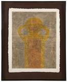 1123  Rufino Tamayo (1899-1991 Mexico)
''Vergonzoso (Shameful)'',  1983, signed in crayon lower right: R. Tamayo, numbered in crayon lower left: 31/100, color Mixographia on handmade paper under Plexiglas, paper size: 38.25 '' H x 30.5'' W, est: $3000/5000

Literature: Editions Press, San Francisco, CA, pub. Pereda, 310.  Note: Image size: 33.75'' H x 27'' W.  Provenance: B. Lewin Galleries, Palm Springs, CA; Private Collection Pacific Palisades, CA.  Condition: Visual: Generally good condition. The paper with deckled edges. Framed floating and hinged to the back mat.    Your bid indicates acceptance of our Conditions of Sale.  AS-IS.  ALL SALES FINAL