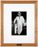 1131  Dmitri Baltermants (1912-1990 Russian)
''Nikita Khrushchev'',  circa 1955; likely a later impression, recto unsigned, gelatin silver print on paper under glass, sight size: 11'' H x 7.25'' W, est: $600/800

Provenance: Private Collection, Los Angeles, CA.  Condition: Visual: Generally good condition. Glued into the archival mat, verso not viewable. Appears to be hinged to the back mat.    Your bid indicates acceptance of our Conditions of Sale.  AS-IS.  ALL SALES FINAL