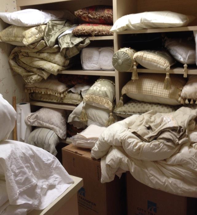 Duvet covers, bed pillows Waterford Linen and more 