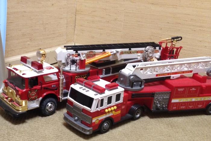toy firetrucks