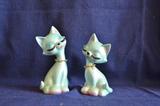 Sweet vintage ceramic kitties.