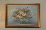 Floral painting.
