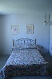 Full size bed with mattress set.
