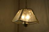 Hanging lamp.