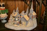 Vintage Christmas Village