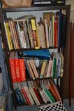 Cook books- this is just a portion of the cookbooks. There are lots of other books as well.
