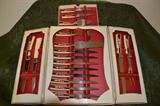 Sheffield English Cutlery 19 peice Presentation Set in original box. Stainless Steel.