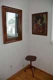 Mahogany antique mirror